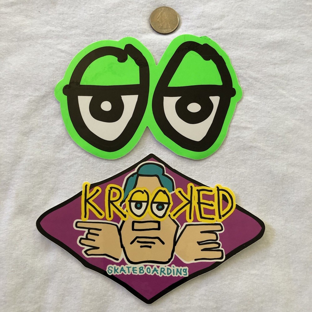 Krooked Skateboard stickers