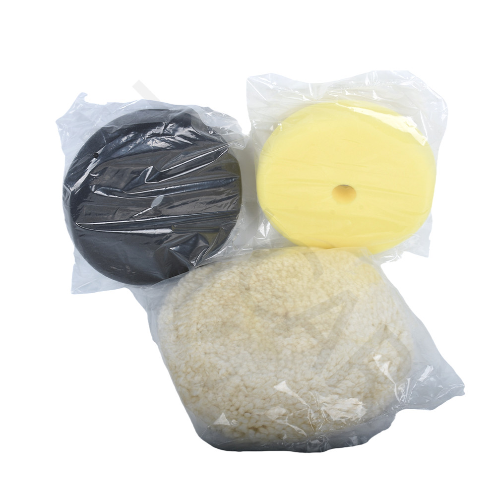 7" Polisher Pads Kit Fits Milwaukee M18 2738-20 49-36-2783 49-36-2784 49-36-2785