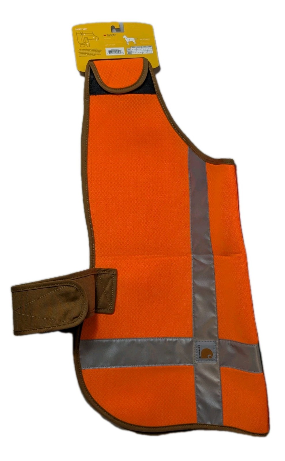 Carhartt Dog Safety Vest Reflective Orange Size XL Chest: 36"-42" New