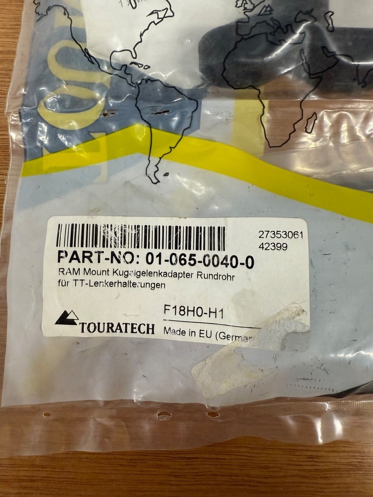 Touratech RAM Mount Handlebar - 01-065-0040-0