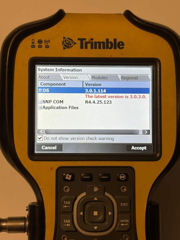 Trimble TSC3 Data Collector SCS900 v3 GPS Survey Field Controller