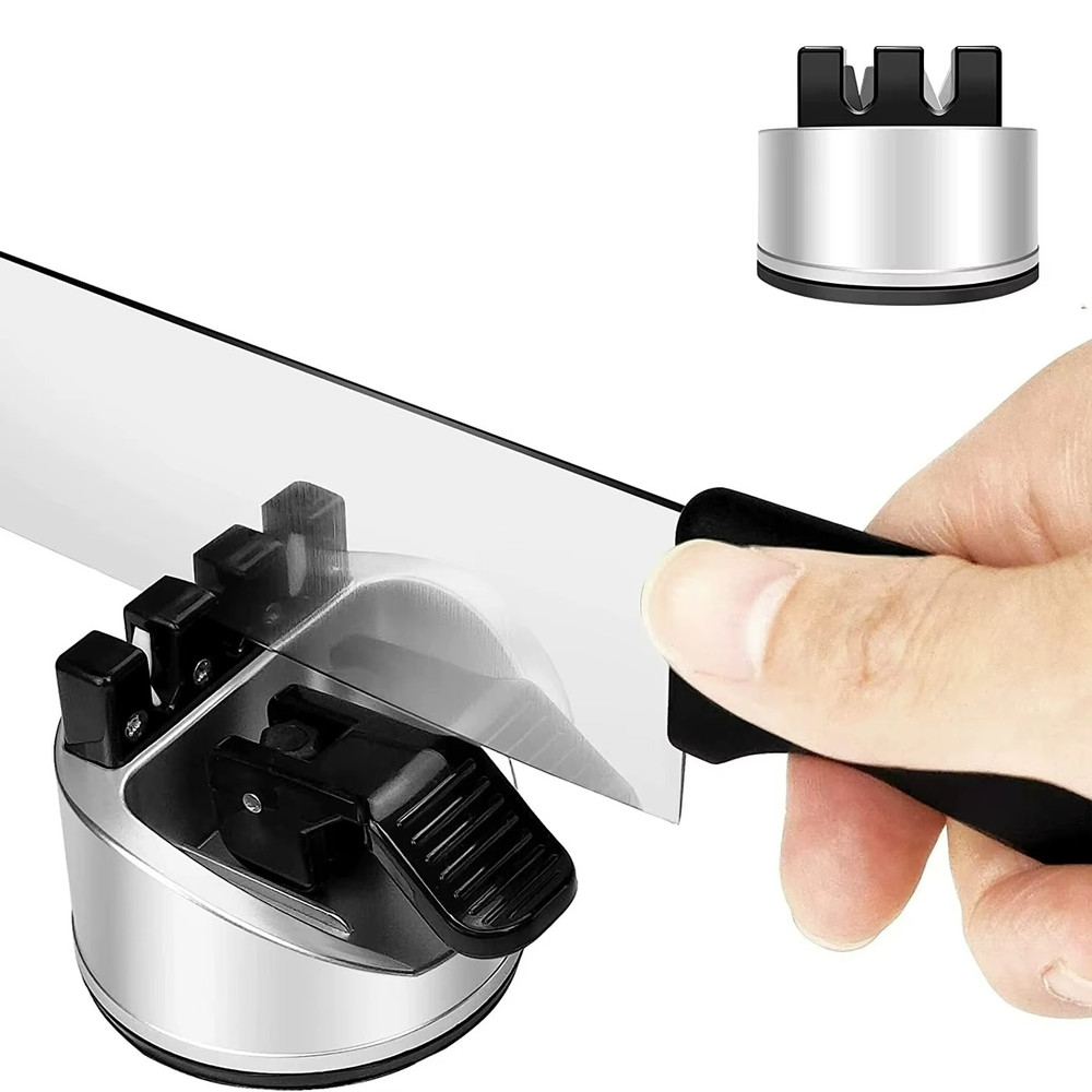 Kitchen Knife Scissors Sharpener Sharpening Tool for Straight & Serrated Knives