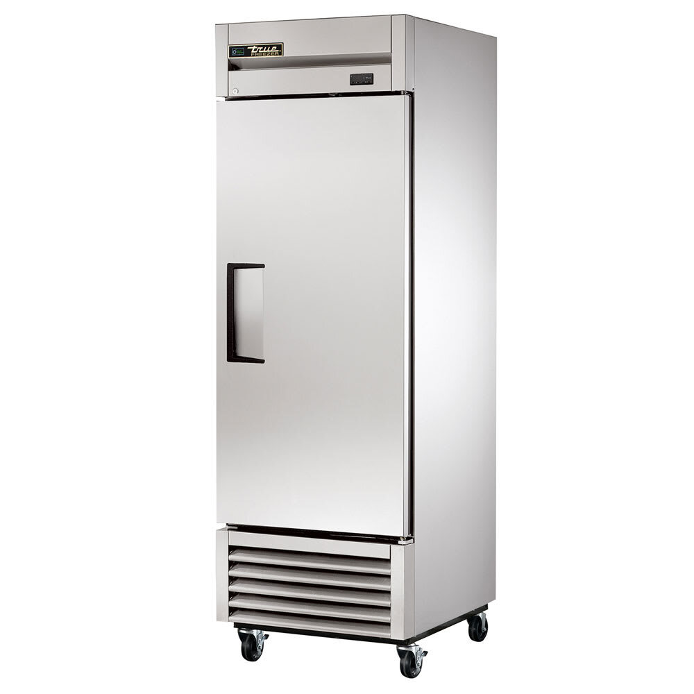 True T-23-HC 27" One Section Reach In Refrigerator, (1) Right Hinge Solid Door