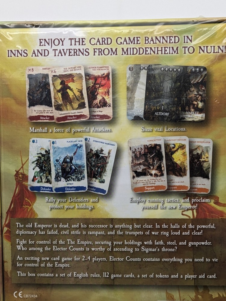 Warhammer Fantasy Roleplay Elector Counts NEW