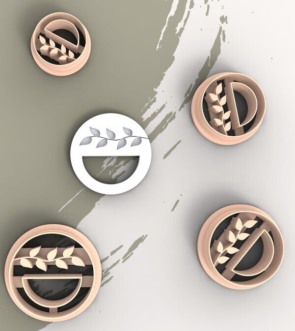 Floral Macrame Polymer Clay Cutters