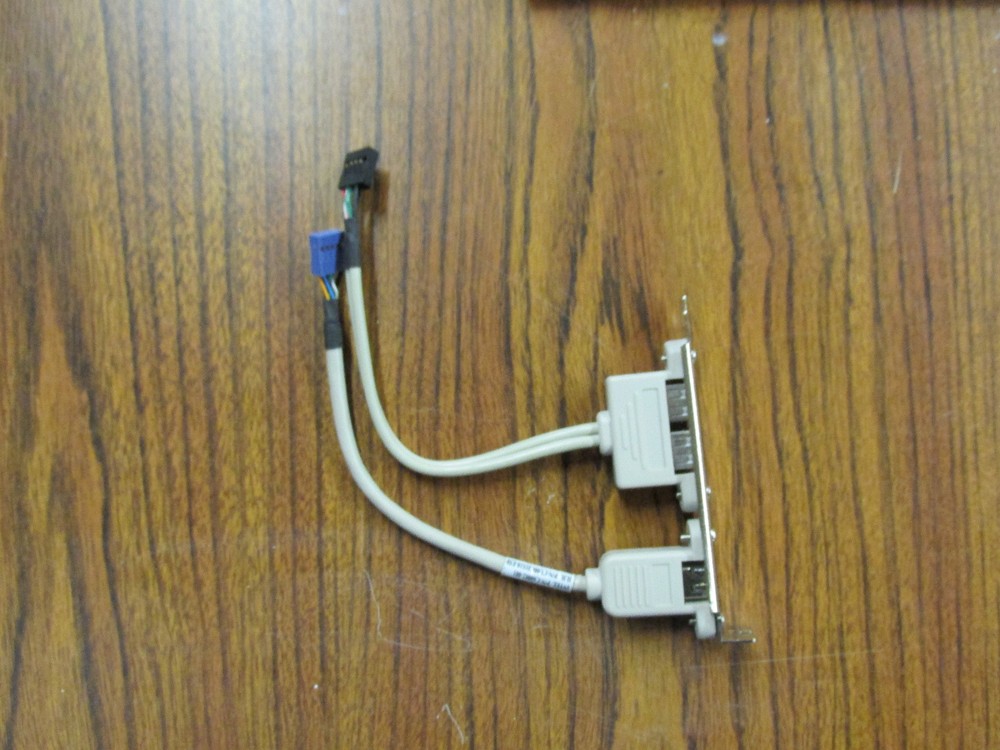 INTEL C60002-001 REAR USB 2.0 & FIREWIRE INTERNAL TO EXTERNAL HEADER