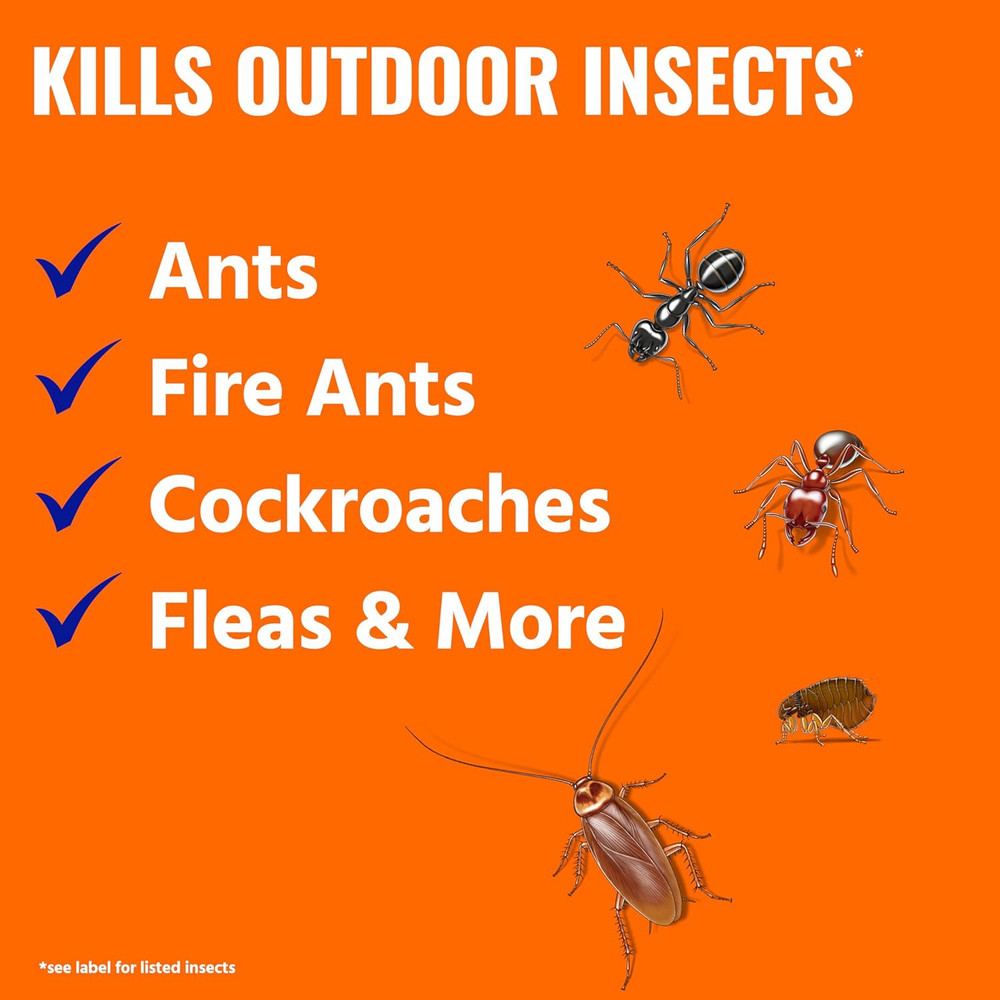 TERRO Ant Killer plus Multi-Purpose Insect Control for Outdoors - Kills Fire Ant