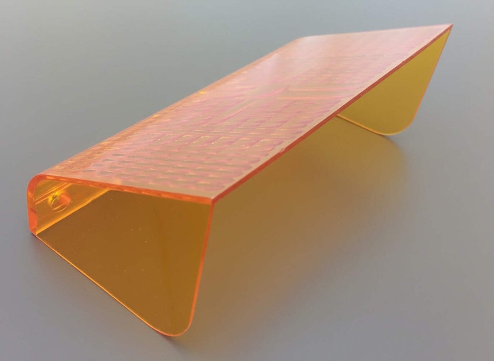 Code 3 MX7000 - Lower Amber Lens Filter - 6 Hole