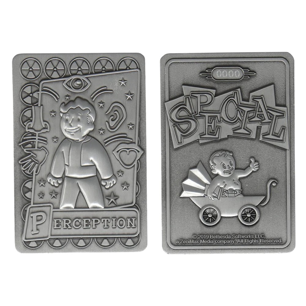 Fallout Limited Edition Replica Perk Card | Perception