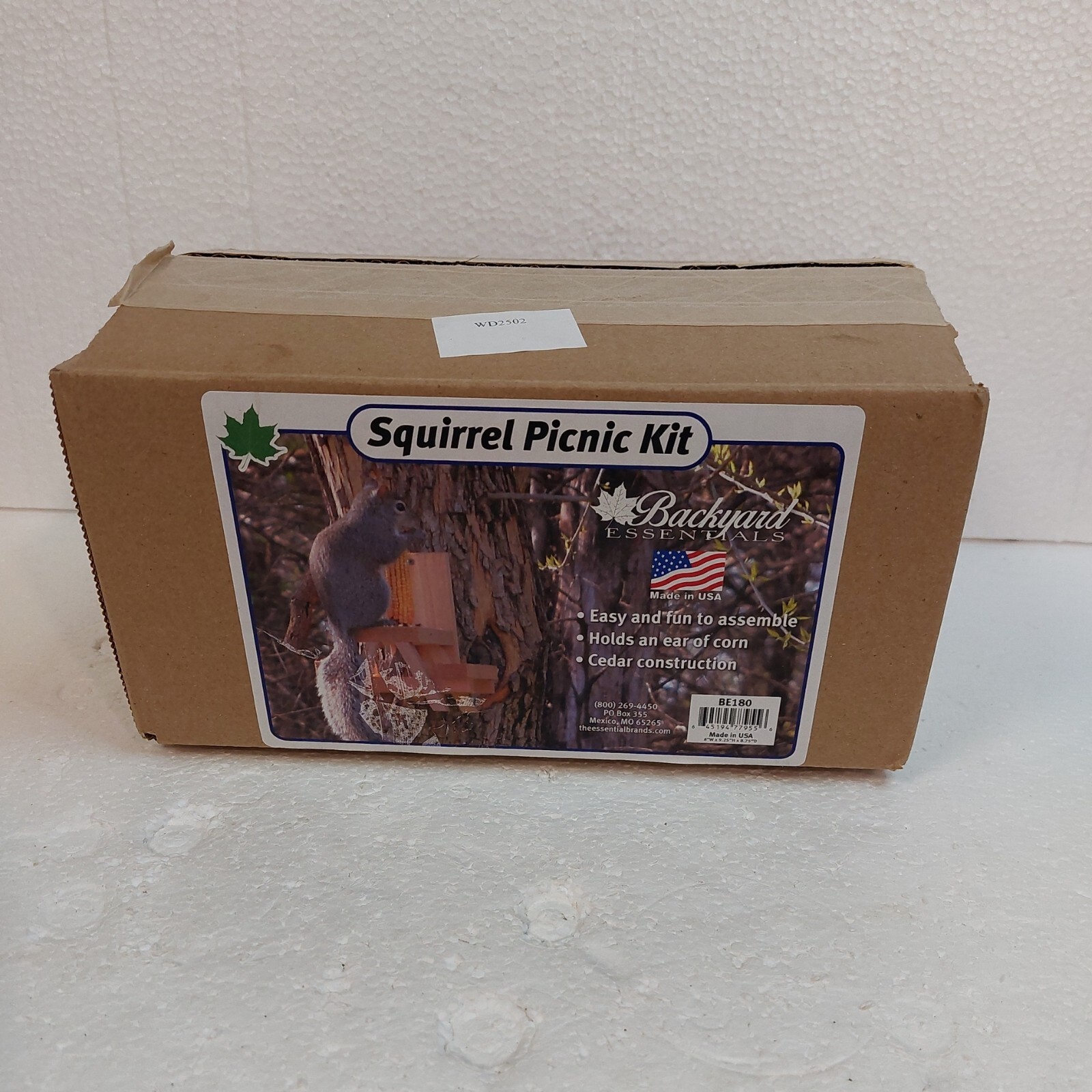 Squirrel Feeder Build A Squirrel Picnic Table Kit