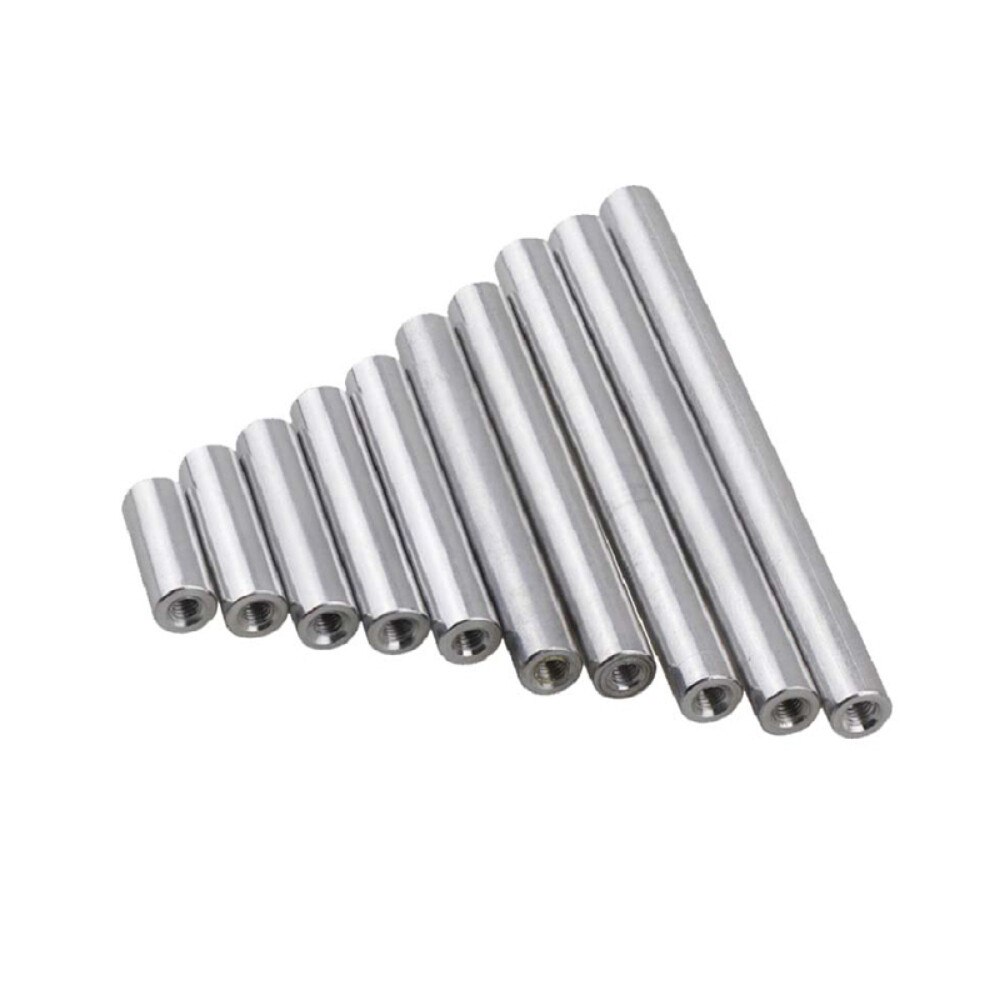 M4 Aluminum alloy connection columns 7mm OD Double-head internal thread column