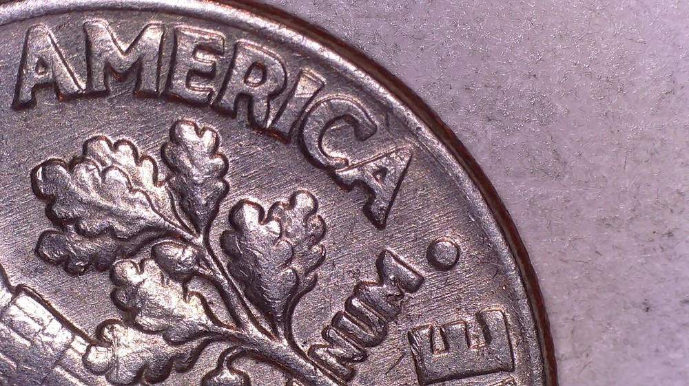 1981 D Roosevelt Dime with Reverse Machine Doubling (#77376)