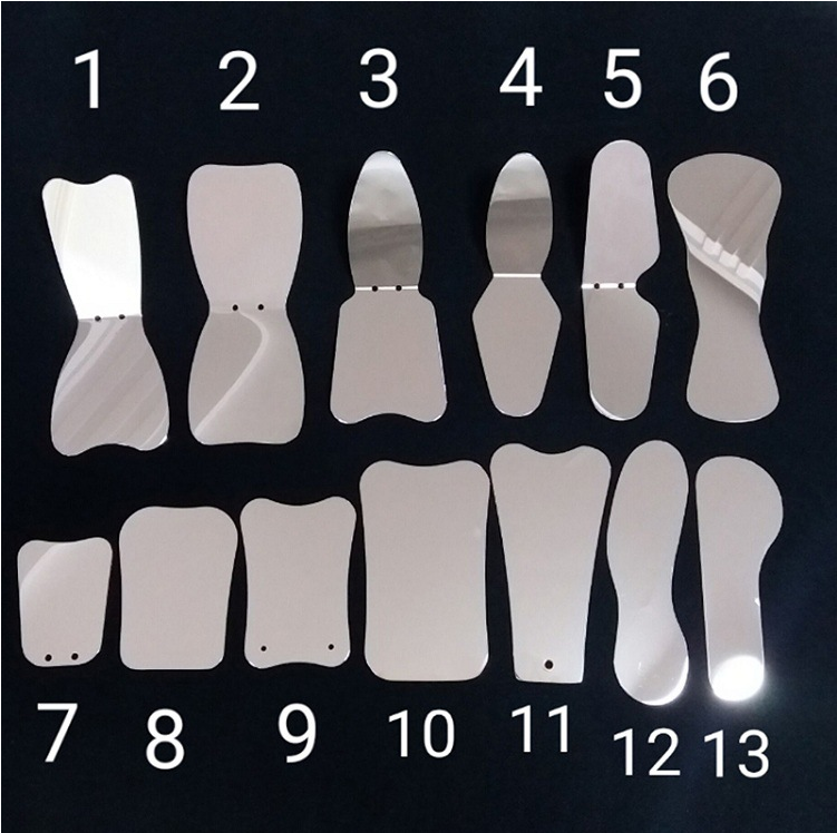 1pc Dental Intra-Oral Orthodontic Photography Mirror Reflector Stainless Steel