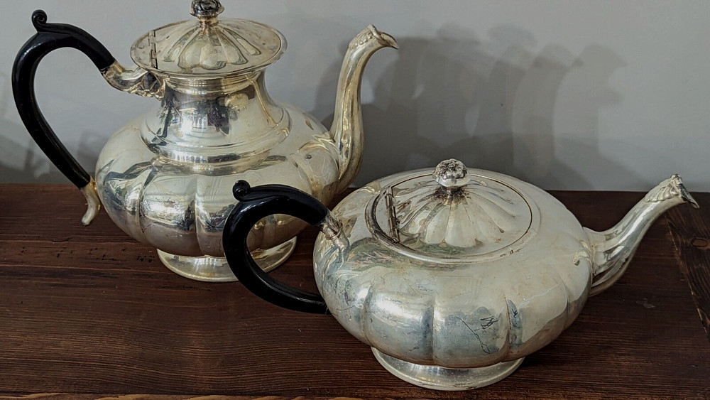 Marlboro Plate Silver Coffee Pot and Tea Pot