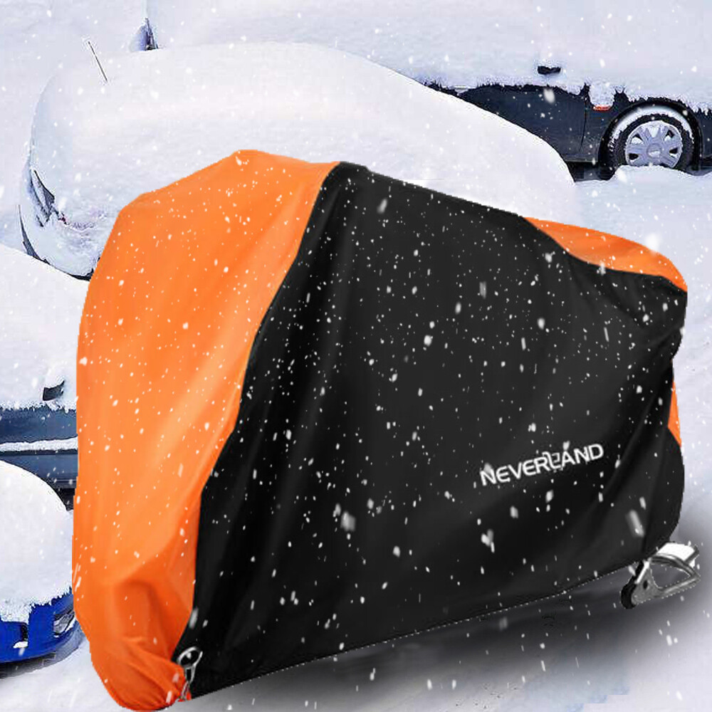 Motorcycle Cover Waterproof XXXL For Harley Davidson Heavy Duty UV Snow Storage