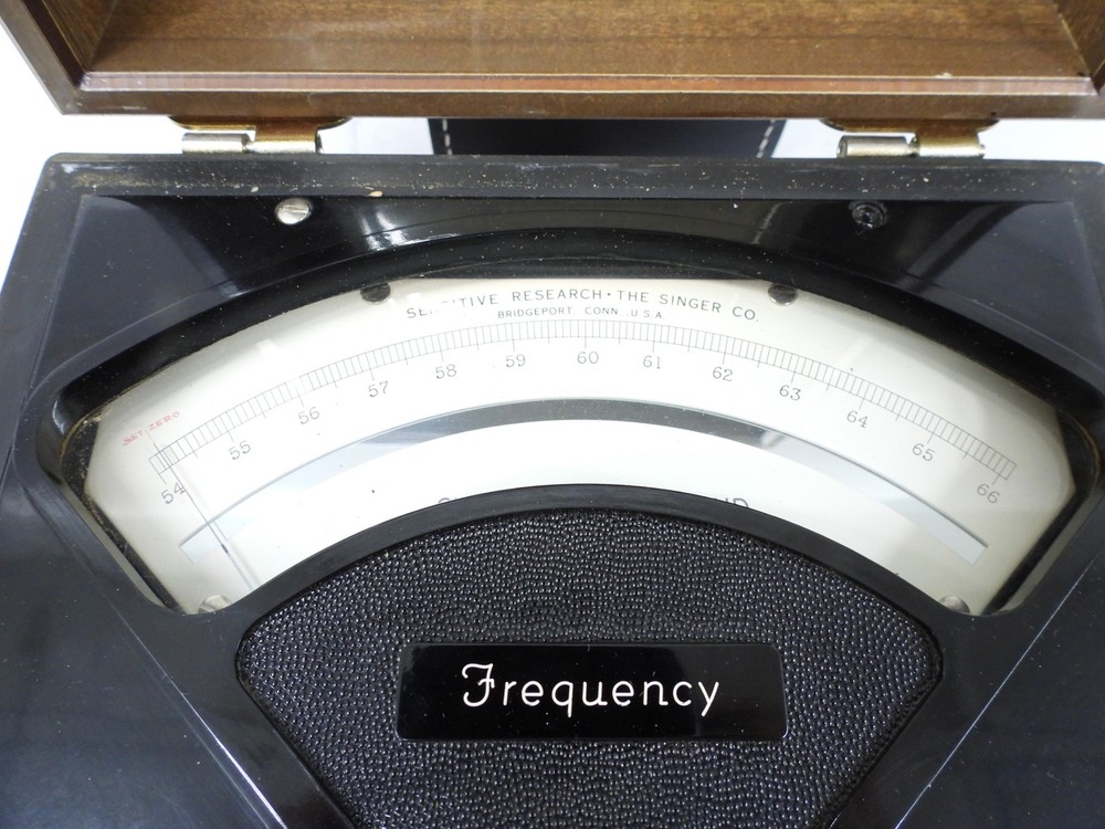 Sensitive Research Model FRE Frequency Meter (great condition)