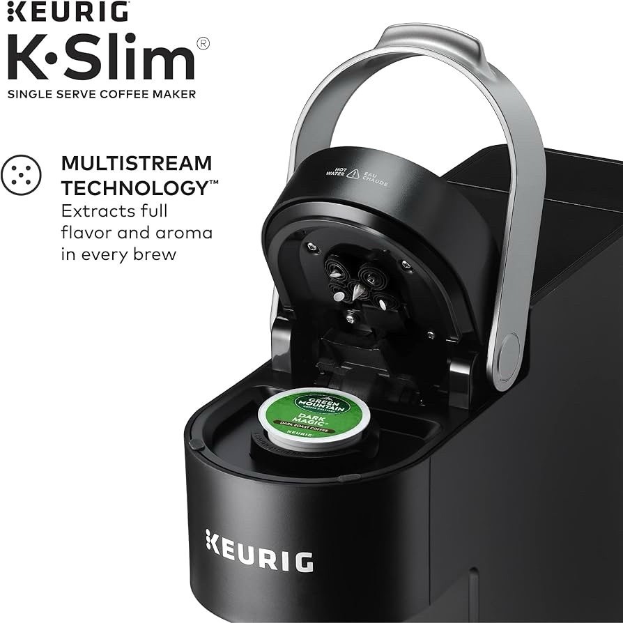 Keurig K-Slim Single Serve K-Cup Pod Coffee Maker - Black
