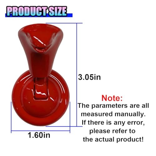 Car Push Start Button Cover, Metal Engine Start Stop Button Cover, Cool Red