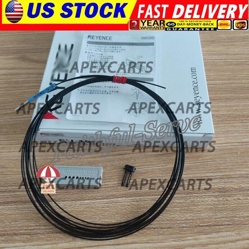 Fiber Optic Sensor Equipped Without Lens For KEYENCE FU-10 FU10