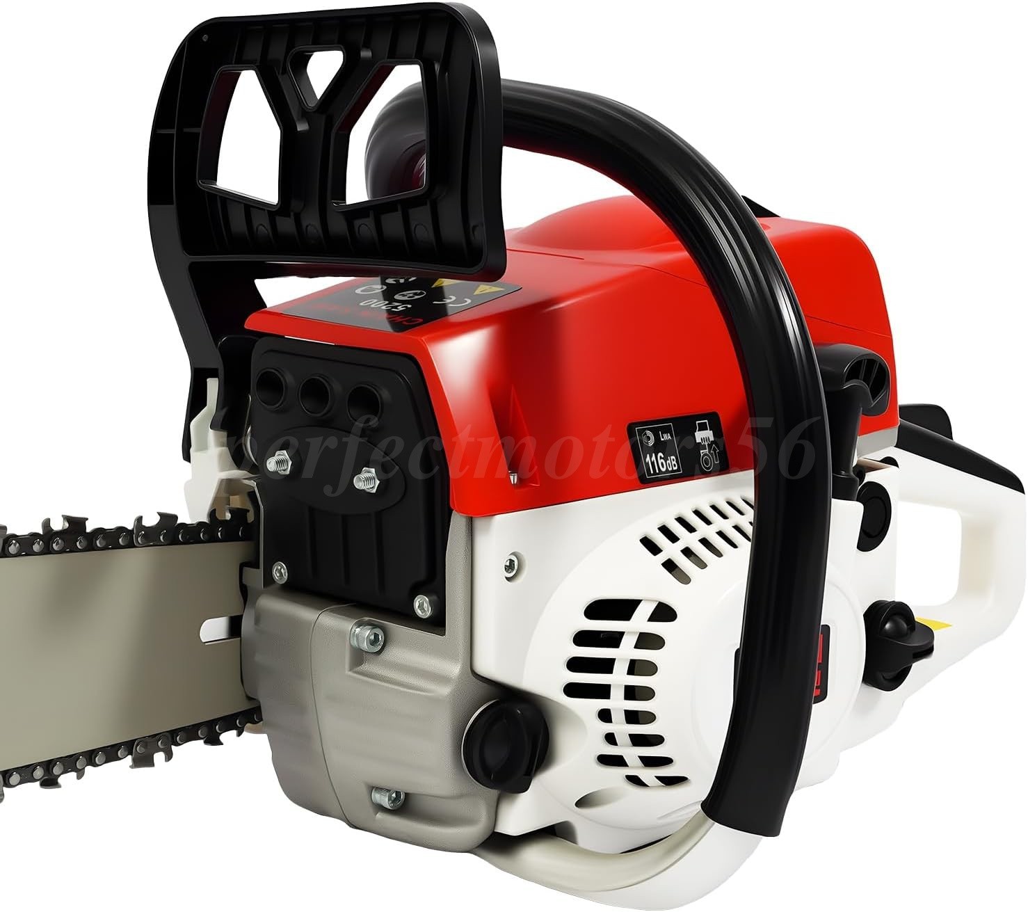 2-Stroke Gasoline Chainsaw 52 CC 20" Bar Power Engine Wood Cutting Gas Chain Saw