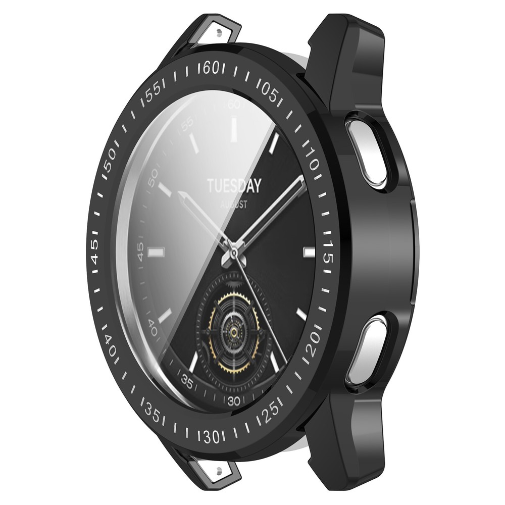 For Xiaomi Watch S3 Smart Watch TPU Case Full Screen Protector Protective Shell