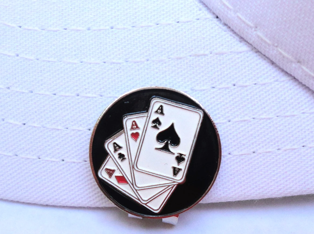 4 Aces Ball Marker