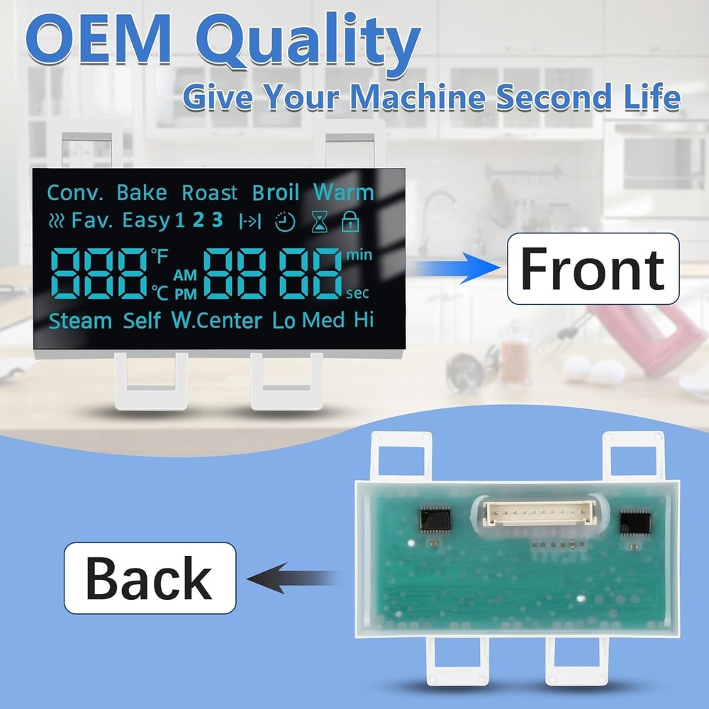 Upgraded DG07-01005A LED Display Board for Samsung Electric Range Models