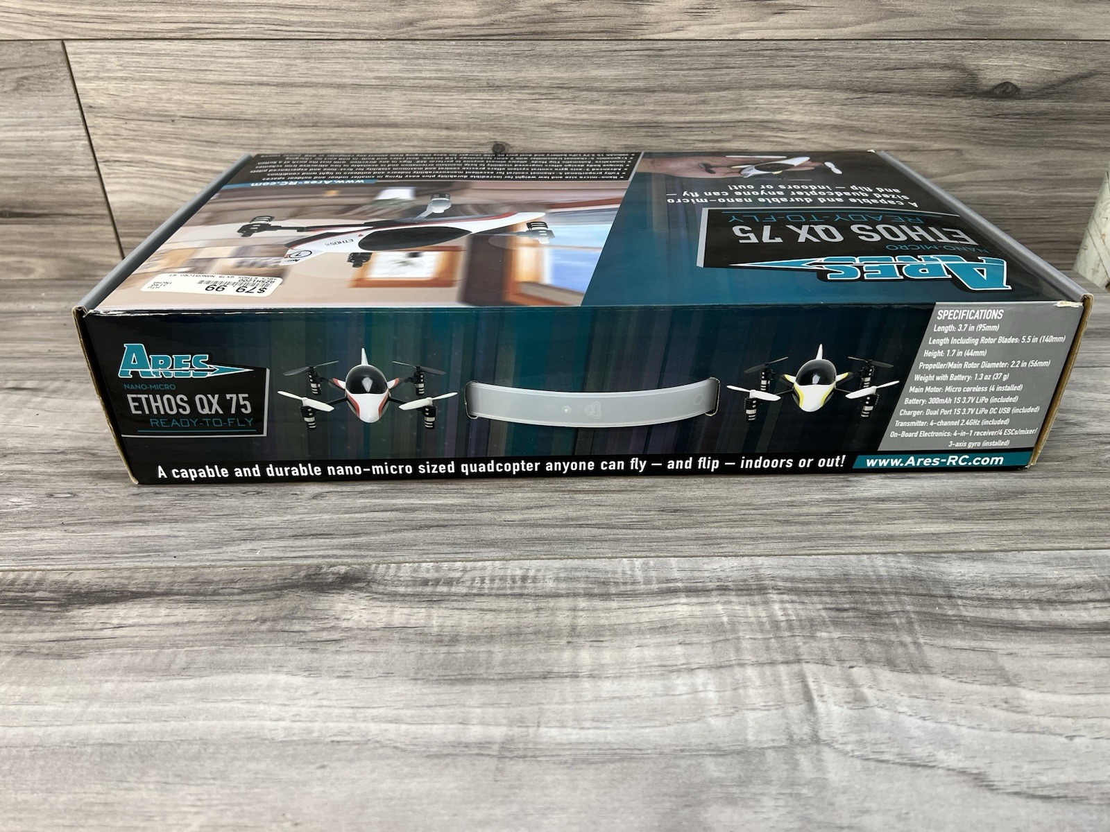 Ares Ethos QX 75 Ready To Fly Remote Control Nano-Micro Quadcopter