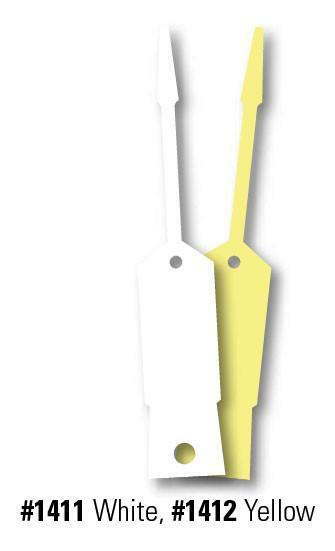 Self-Locking Large Key Tags - Choose Your Color