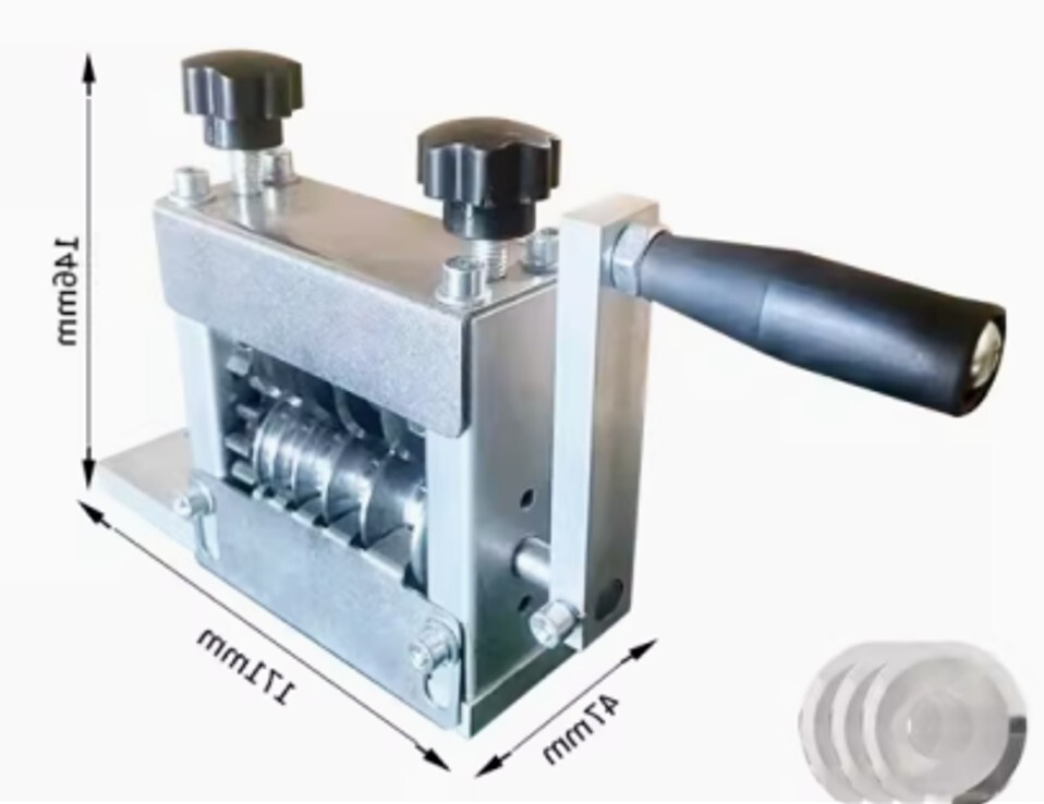 Manual wire stripping machine +3 spare blade for Stripping range 1-70m㎡