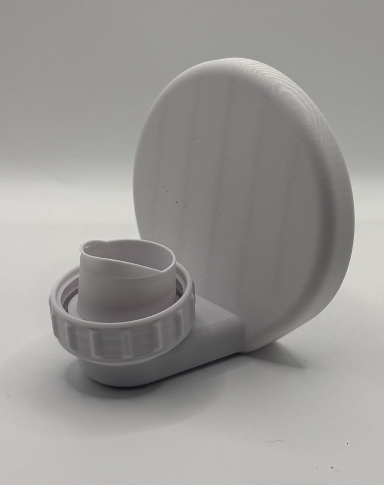 Laundry Detergent Cup Holder with Drain