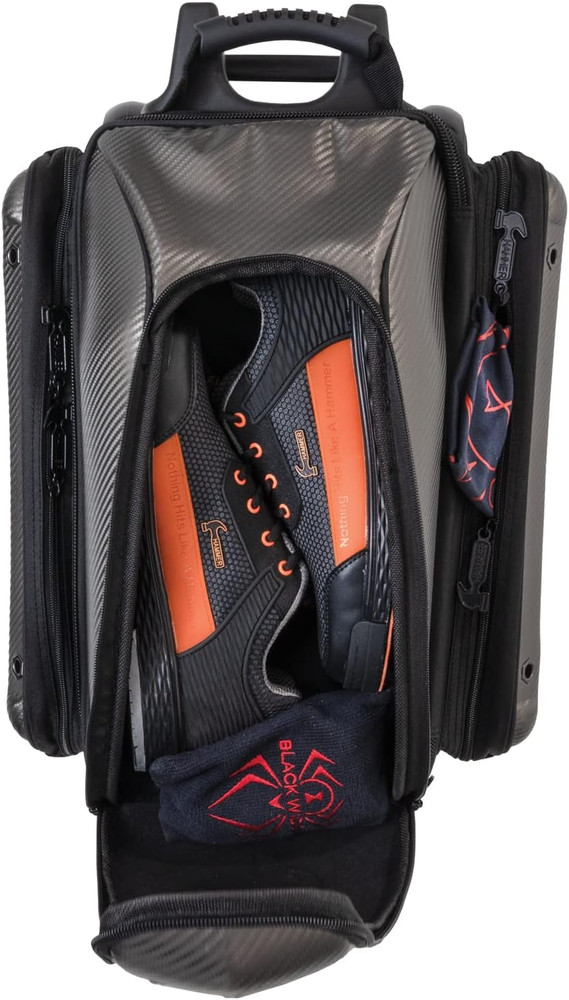 Carbon Shield Double Roller Bowling Bag