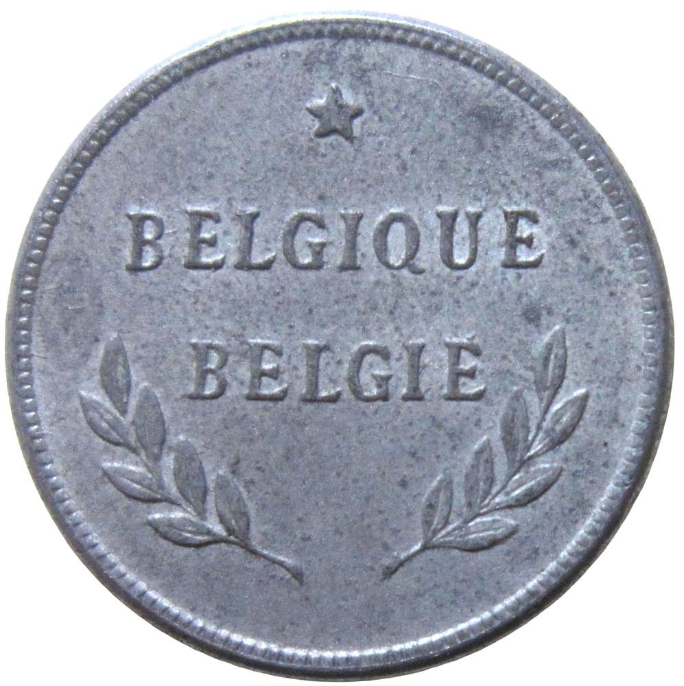 BELGIUM. 2 FRANCS, 1944.