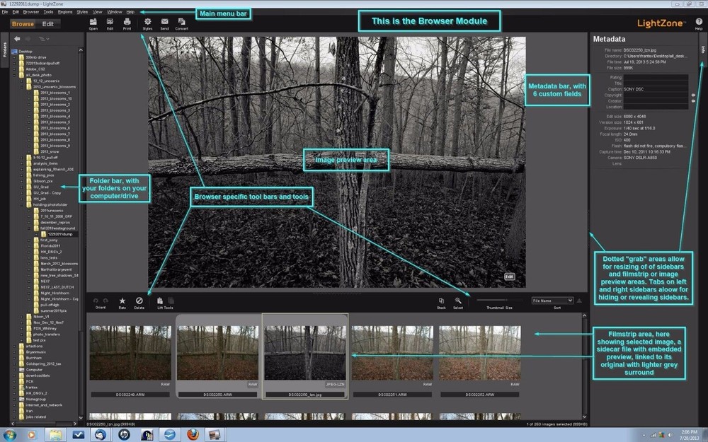 NEW Pro Digital Photo Camera RAW Image Editing Lightroom-Darkroom Software - CD