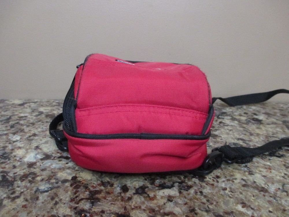 Red Nylon Nintendo DS Storage / Tote Mini Backpack