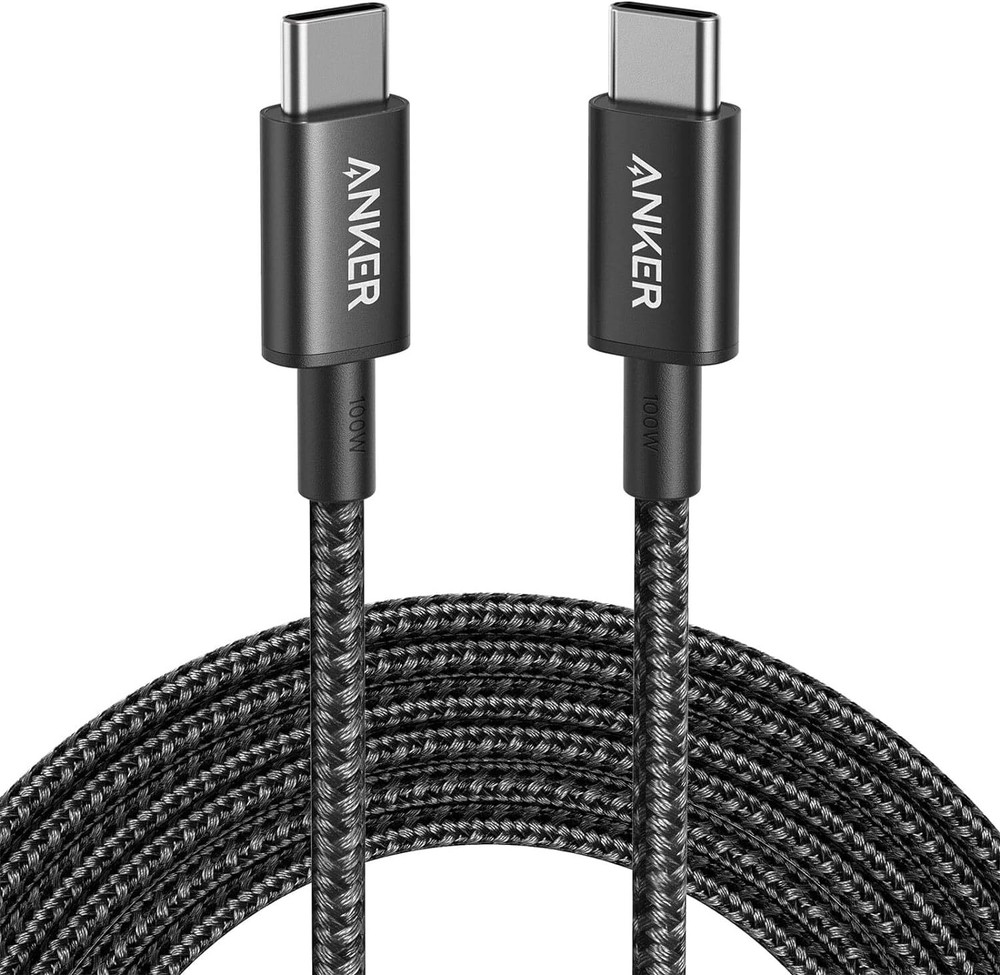 Anker USB C Cable 100W 10ft, USB C to USB C Cable USB 2.0, Type C Charging Cable