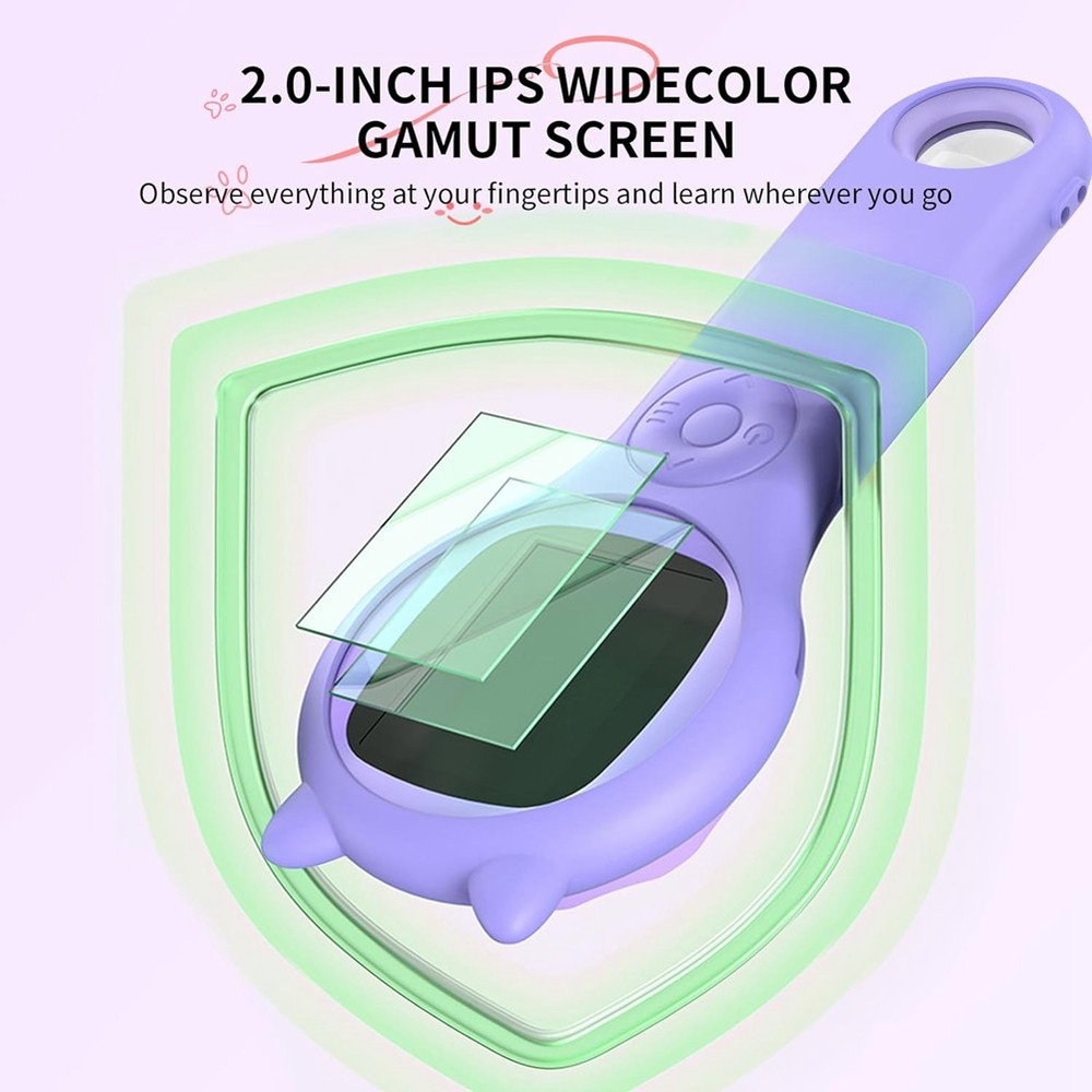 Microscope for Kids - Portable Handheld Magnifying Glass Digital Microscope3544
