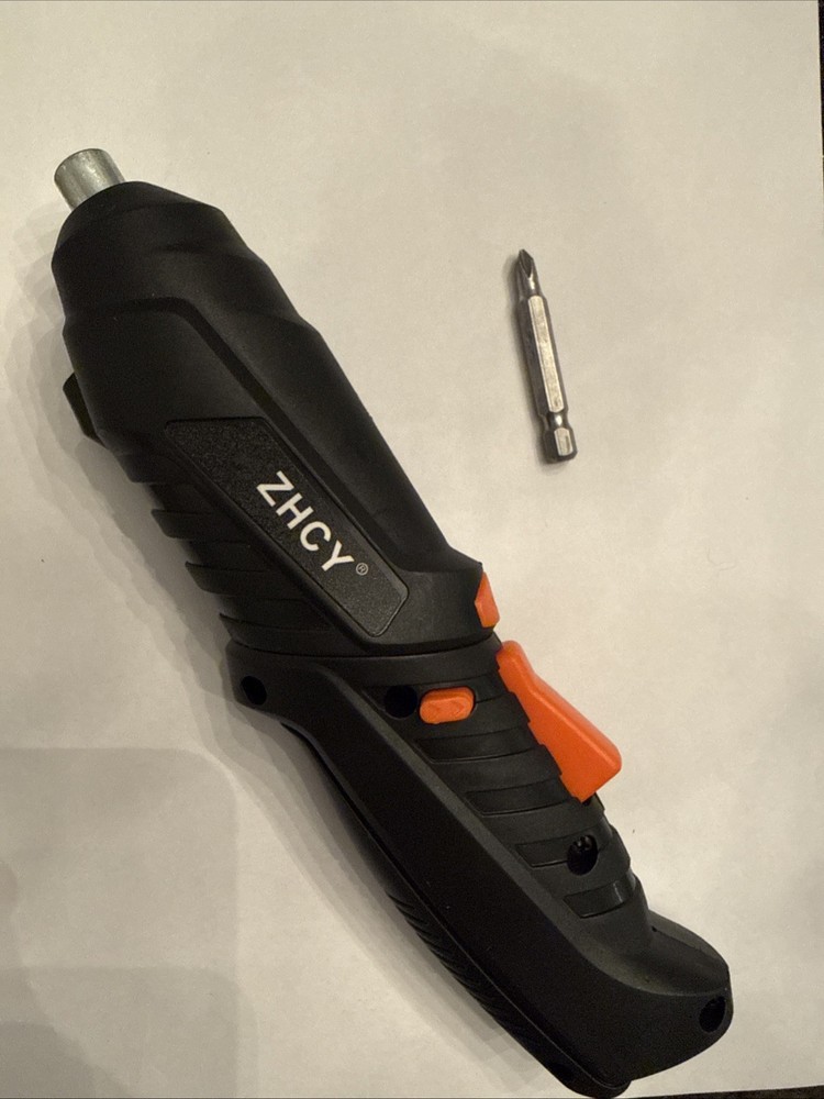 Cordless Electric Screwdriver Set Rechargeable Power Drill with Flashlight