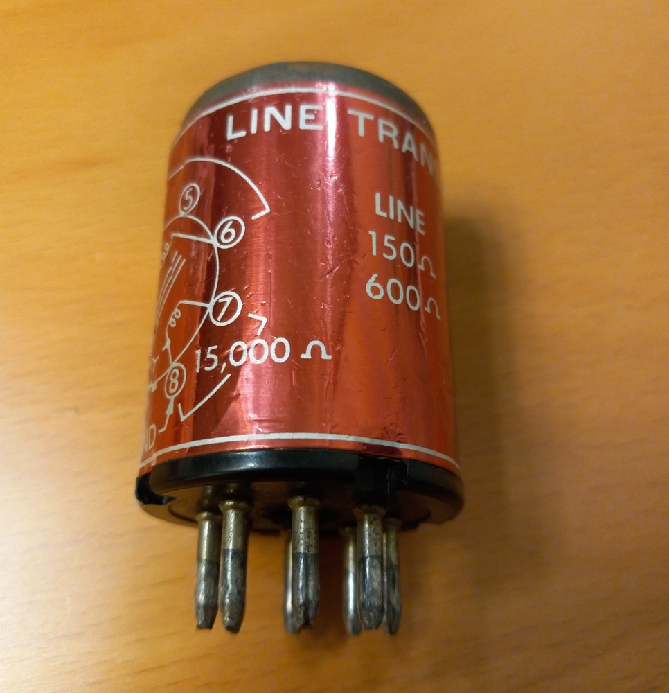 Altec Early Type 15095 Peerless Transformer 15K To 600, 150