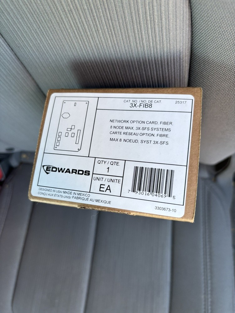 Edwards 3X-FIB 8  (SEALED)
