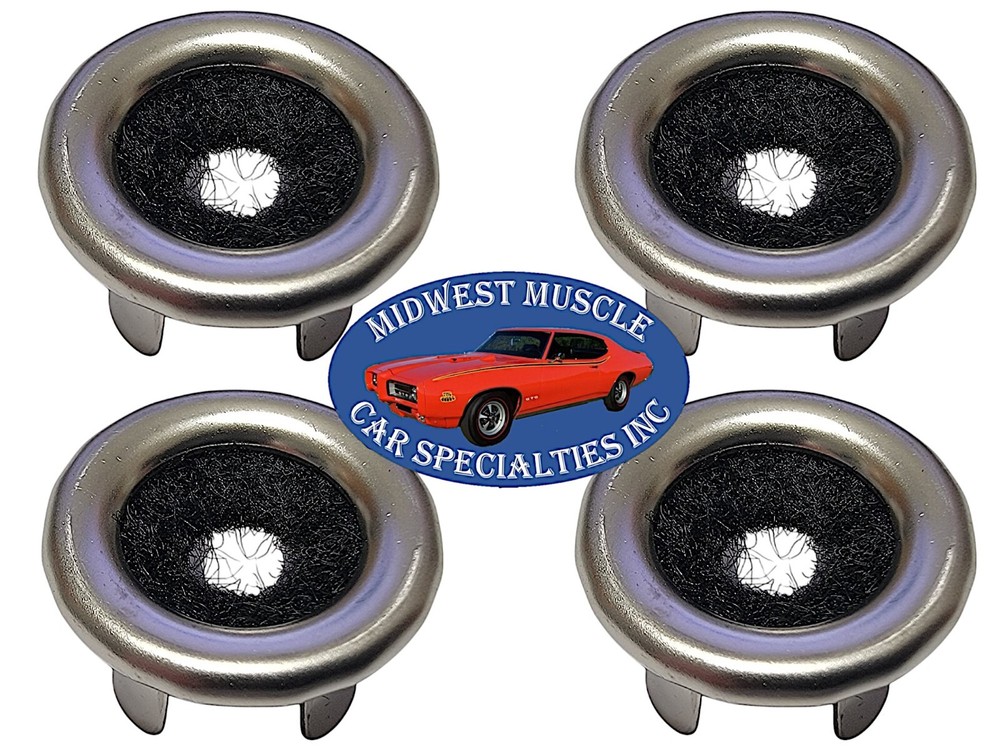 Ford Lincoln Mercury Door Panel Lock Knob Pulls Grommet Ferrules 4pcs HZ