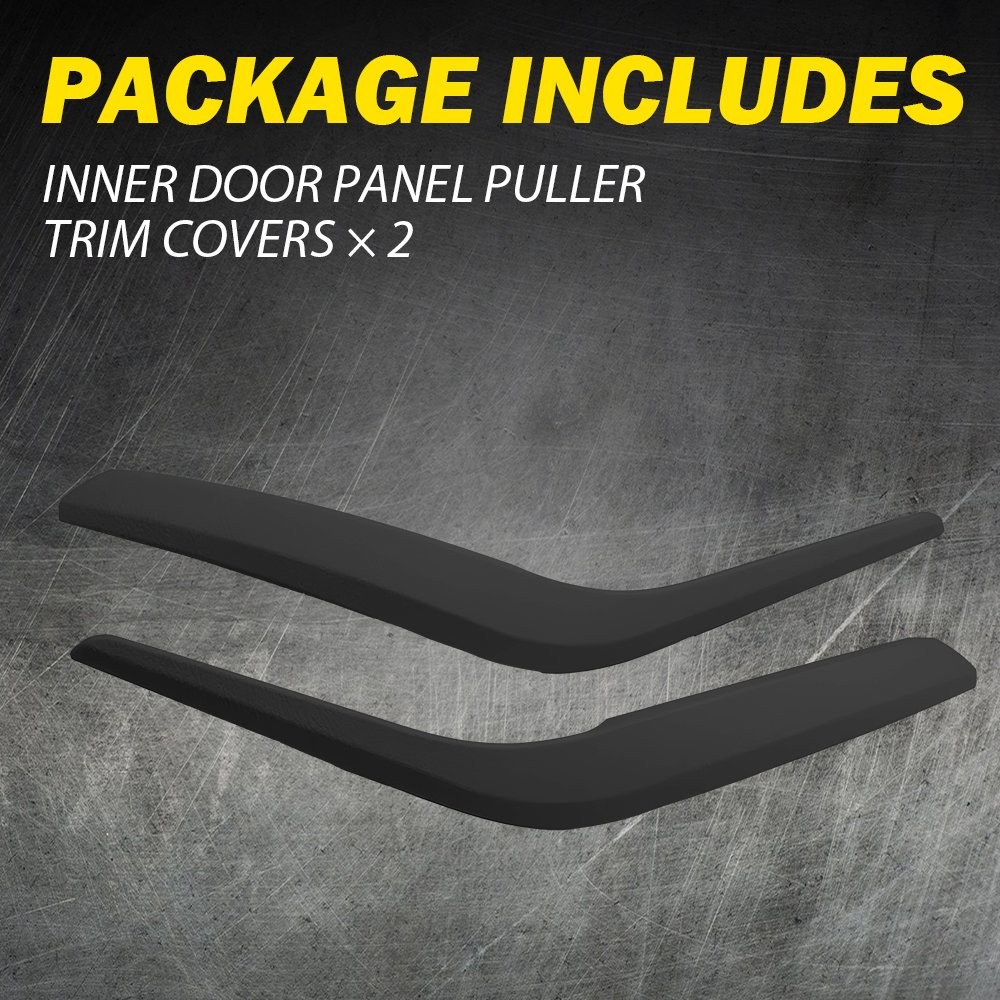 2X Driver Passenger Side Inner Door Handle Pull Panel Trim For 09-15 BMW X1 E84