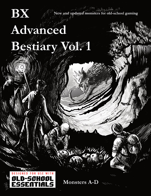 BX Advanced Bestiary Vol. 1 offset (damaged)