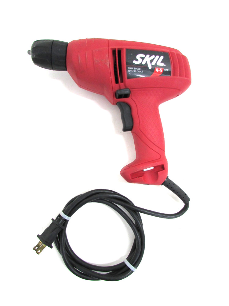 SKIL 3/8" KEYLESS CHUCK REVERSIBLE DRILL 6235, w/ TRIGGER SPEED CONTROL
