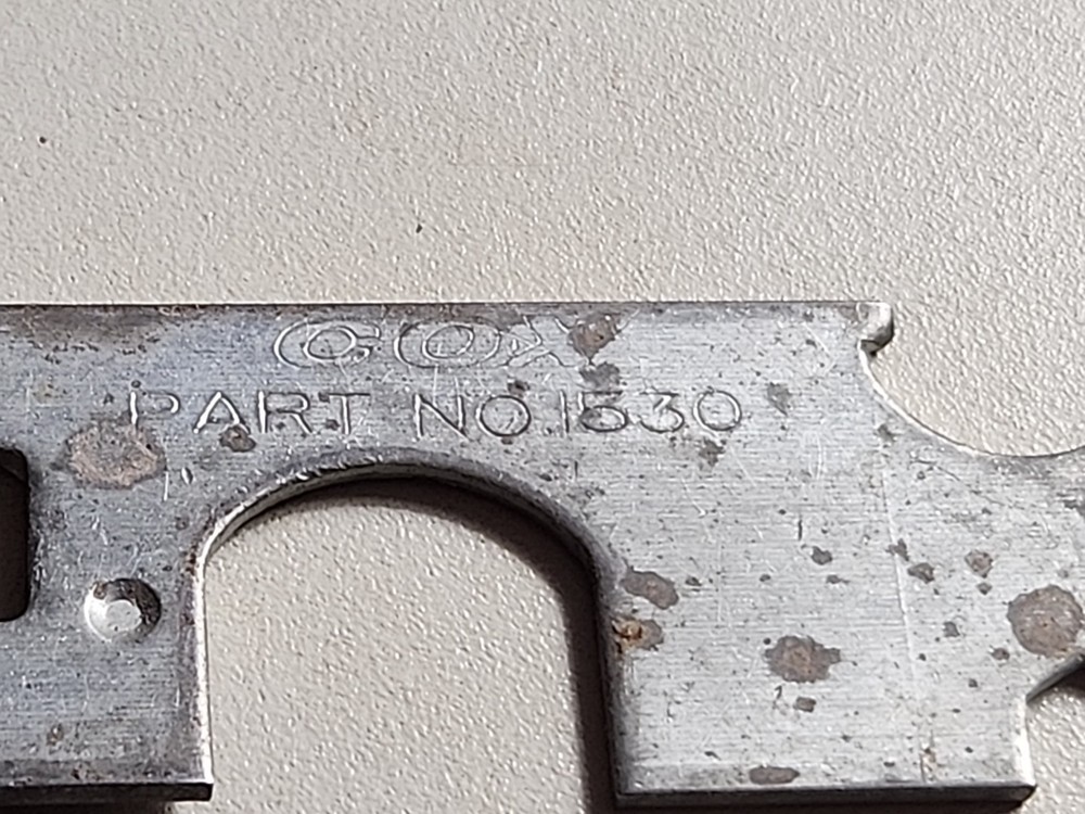 Three Cox Nitro Engine Wrenches; Spanners (?); Well Used