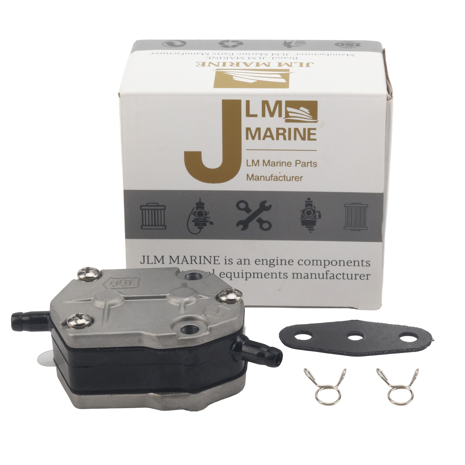 Fuel Pump for Mercury Mariner 2 Stroke 15 20 25 30 40 55 HP Engine 43113M 43113T