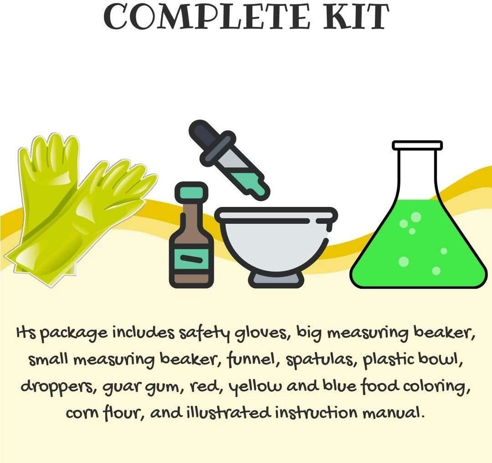 Mighty Mojo Explore STEM Learner My Slime Lab Sticky Gooey Science Kids