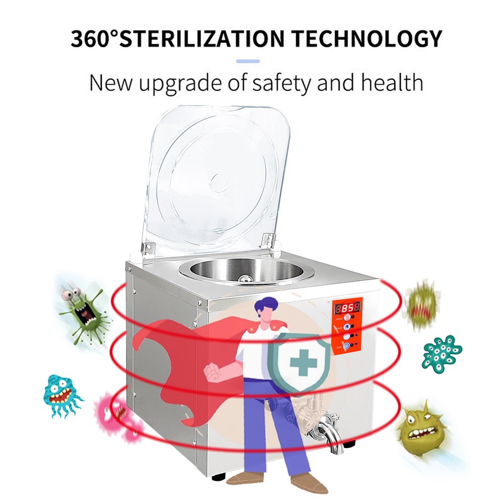 Kolice Commercial desktop Milk Pasteurization Machine, 14L Milk Pasteurizer