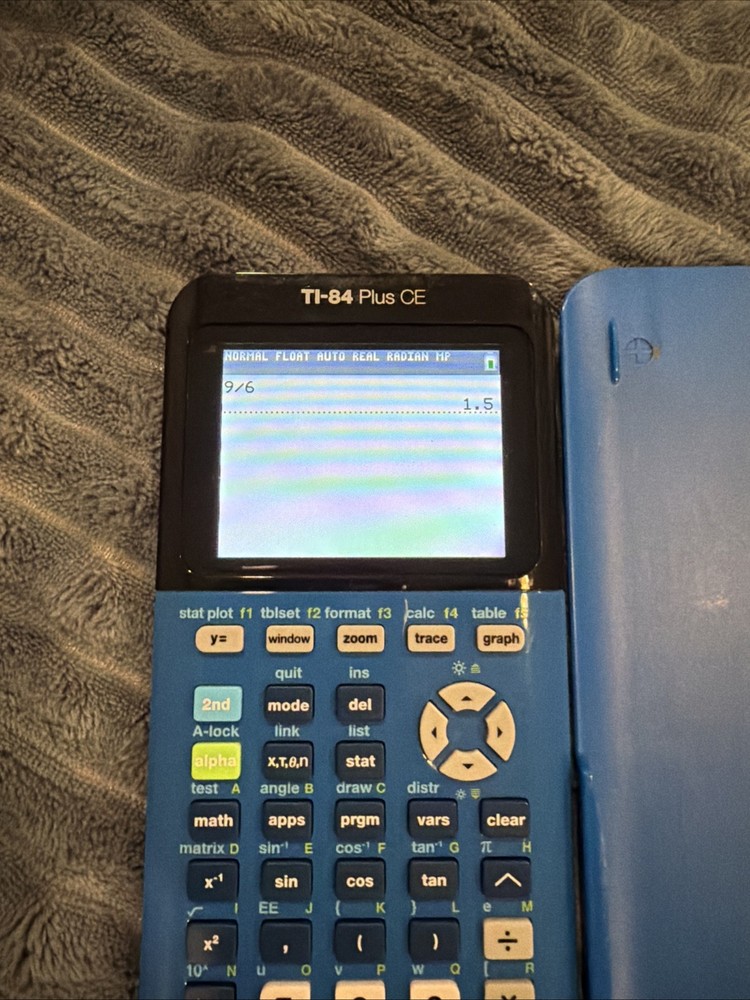 Texas Instruments TI-84 Plus CE Python blue