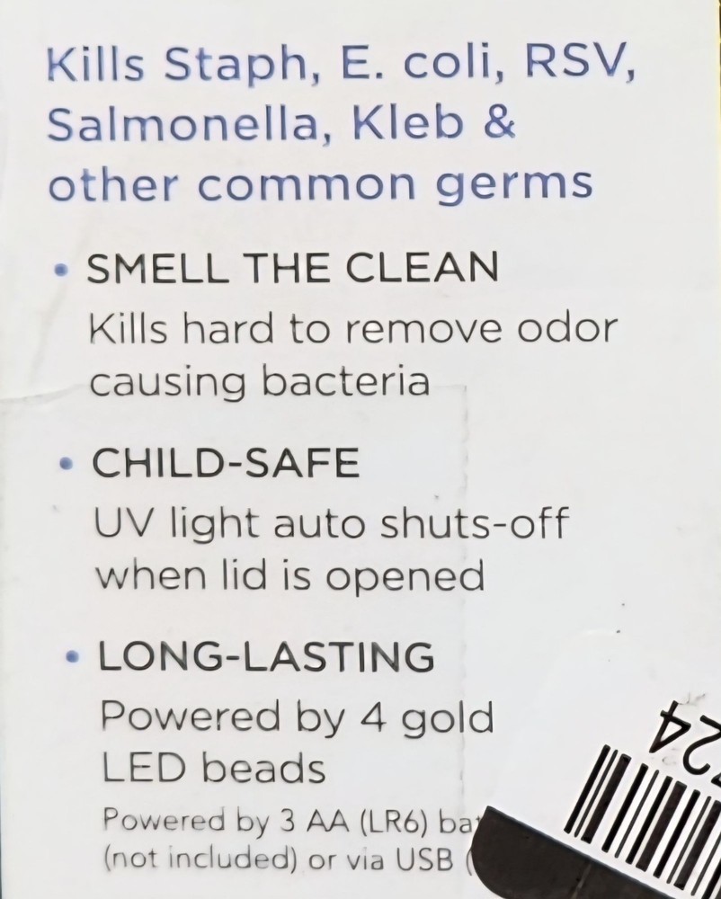 Portable UV Sterilizer Plus